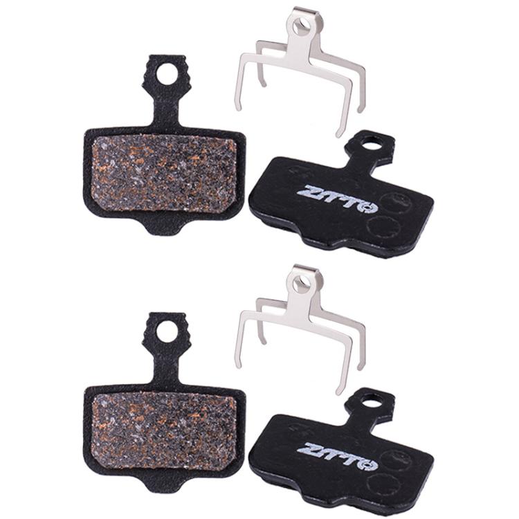 ผ้าเบรกดิสก์กึ่งโลหะเรซิน ZTTO 2 คู่ สำหรับจักรยานเสือภูเขา, รุ่น MS-01B, MS-01D, MS-01E, MS-01F, MS-02A, MS-02B, MS-02D, MS-02F, MS-03F, MS-04B, MS-05B, MS-05C, MS-07B, MS-07C, MS-07C แบบมีรู, MS-08A, MS-08B, MS-11A, MS-11C, MS-11D