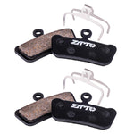 ผ้าเบรกดิสก์กึ่งโลหะเรซิน ZTTO 2 คู่ สำหรับจักรยานเสือภูเขา, รุ่น MS-01B, MS-01D, MS-01E, MS-01F, MS-02A, MS-02B, MS-02D, MS-02F, MS-03F, MS-04B, MS-05B, MS-05C, MS-07B, MS-07C, MS-07C แบบมีรู, MS-08A, MS-08B, MS-11A, MS-11C, MS-11D