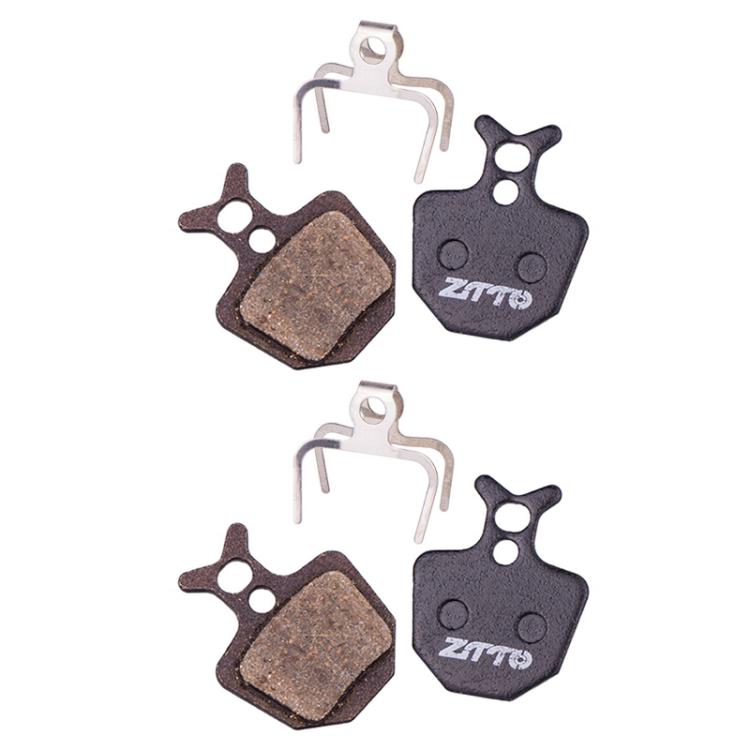 ผ้าเบรกดิสก์กึ่งโลหะเรซิน ZTTO 2 คู่ สำหรับจักรยานเสือภูเขา, รุ่น MS-01B, MS-01D, MS-01E, MS-01F, MS-02A, MS-02B, MS-02D, MS-02F, MS-03F, MS-04B, MS-05B, MS-05C, MS-07B, MS-07C, MS-07C แบบมีรู, MS-08A, MS-08B, MS-11A, MS-11C, MS-11D