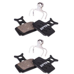 ผ้าเบรกดิสก์กึ่งโลหะเรซิน ZTTO 2 คู่ สำหรับจักรยานเสือภูเขา, รุ่น MS-01B, MS-01D, MS-01E, MS-01F, MS-02A, MS-02B, MS-02D, MS-02F, MS-03F, MS-04B, MS-05B, MS-05C, MS-07B, MS-07C, MS-07C แบบมีรู, MS-08A, MS-08B, MS-11A, MS-11C, MS-11D