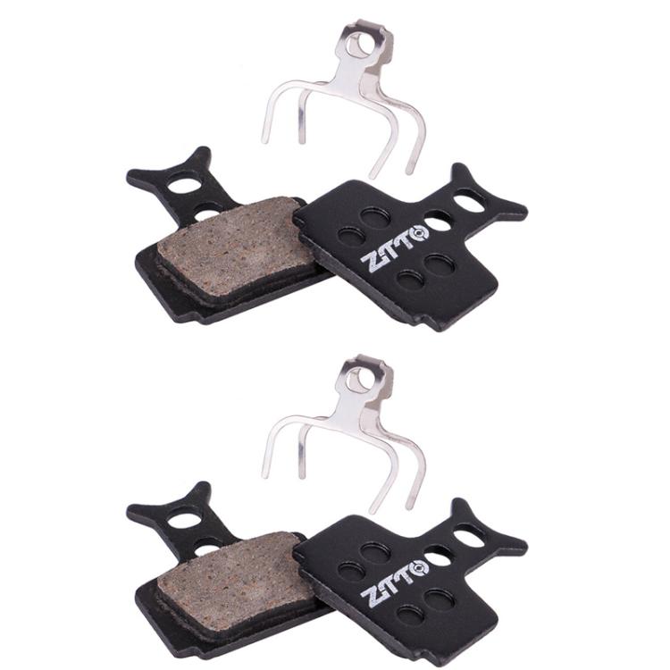 ผ้าเบรกดิสก์กึ่งโลหะเรซิน ZTTO 2 คู่ สำหรับจักรยานเสือภูเขา, รุ่น MS-01B, MS-01D, MS-01E, MS-01F, MS-02A, MS-02B, MS-02D, MS-02F, MS-03F, MS-04B, MS-05B, MS-05C, MS-07B, MS-07C, MS-07C แบบมีรู, MS-08A, MS-08B, MS-11A, MS-11C, MS-11D