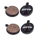 ผ้าเบรกดิสก์กึ่งโลหะเรซิน ZTTO 2 คู่ สำหรับจักรยานเสือภูเขา, รุ่น MS-01B, MS-01D, MS-01E, MS-01F, MS-02A, MS-02B, MS-02D, MS-02F, MS-03F, MS-04B, MS-05B, MS-05C, MS-07B, MS-07C, MS-07C แบบมีรู, MS-08A, MS-08B, MS-11A, MS-11C, MS-11D