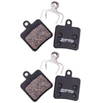 ผ้าเบรกดิสก์กึ่งโลหะเรซิน ZTTO 2 คู่ สำหรับจักรยานเสือภูเขา, รุ่น MS-01B, MS-01D, MS-01E, MS-01F, MS-02A, MS-02B, MS-02D, MS-02F, MS-03F, MS-04B, MS-05B, MS-05C, MS-07B, MS-07C, MS-07C แบบมีรู, MS-08A, MS-08B, MS-11A, MS-11C, MS-11D