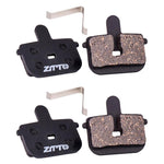 ผ้าเบรกดิสก์กึ่งโลหะเรซิน ZTTO 2 คู่ สำหรับจักรยานเสือภูเขา, รุ่น MS-01B, MS-01D, MS-01E, MS-01F, MS-02A, MS-02B, MS-02D, MS-02F, MS-03F, MS-04B, MS-05B, MS-05C, MS-07B, MS-07C, MS-07C แบบมีรู, MS-08A, MS-08B, MS-11A, MS-11C, MS-11D