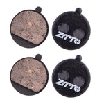 ผ้าเบรกดิสก์กึ่งโลหะเรซิน ZTTO 2 คู่ สำหรับจักรยานเสือภูเขา, รุ่น MS-01B, MS-01D, MS-01E, MS-01F, MS-02A, MS-02B, MS-02D, MS-02F, MS-03F, MS-04B, MS-05B, MS-05C, MS-07B, MS-07C, MS-07C แบบมีรู, MS-08A, MS-08B, MS-11A, MS-11C, MS-11D
