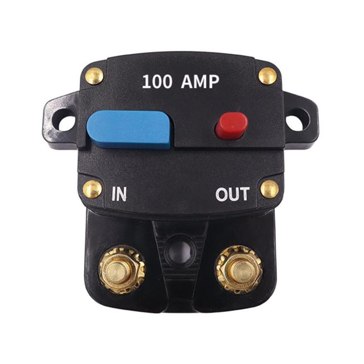 Car Audio Recovery Fuse Switch Current Short Circuit Overload Protection Circuit Breaker, 50A, 60A, 80A, 100A, 150A, 200A, 250A, 300A