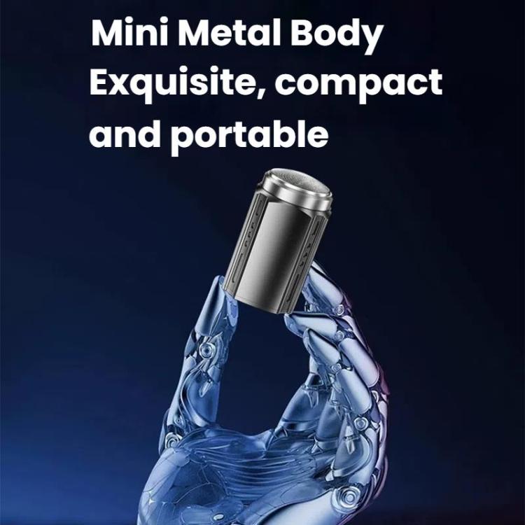 เครื่องโกนหนวดไฟฟ้าพกพาสำหรับผู้ชาย พร้อมจอ LCD ชาร์จเร็ว USB Type-C กันน้ำและล้างได้ หัวมีด 6 ใบ สีเทาเมทัลลิกเข้ม, ใบมีดลอยสีเทาเมทัลลิกเข้ม, หัวมีด 6 ใบ สีดำ, ใบมีดลอยสีดำ