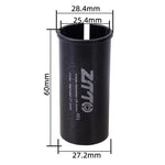 ปลอกหุ้มลดขนาดเสาก้านเบาะจักรยาน ZTTO 2 ชิ้น ขนาด 25.4-27.2mm 001, 25.4-28.6mm 002, 27.2-28.6mm 003, 27.2-30.4mm 004, 27.2-30.8mm 005, 27.2-31.6mm 006, 27.2-33.9mm 007, 31.8-34.9mm 008, 30.9-31.6mm 009, 25.4-30.9mm 010, 25.4-31.6mm 011