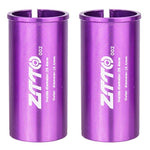 ปลอกหุ้มลดขนาดเสาก้านเบาะจักรยาน ZTTO 2 ชิ้น ขนาด 25.4-27.2mm 001, 25.4-28.6mm 002, 27.2-28.6mm 003, 27.2-30.4mm 004, 27.2-30.8mm 005, 27.2-31.6mm 006, 27.2-33.9mm 007, 31.8-34.9mm 008, 30.9-31.6mm 009, 25.4-30.9mm 010, 25.4-31.6mm 011