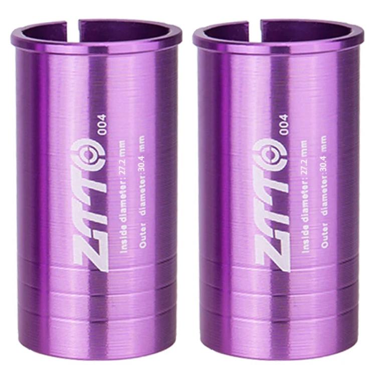 ปลอกหุ้มลดขนาดเสาก้านเบาะจักรยาน ZTTO 2 ชิ้น ขนาด 25.4-27.2mm 001, 25.4-28.6mm 002, 27.2-28.6mm 003, 27.2-30.4mm 004, 27.2-30.8mm 005, 27.2-31.6mm 006, 27.2-33.9mm 007, 31.8-34.9mm 008, 30.9-31.6mm 009, 25.4-30.9mm 010, 25.4-31.6mm 011