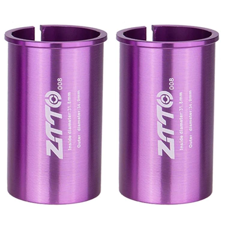 ปลอกหุ้มลดขนาดเสาก้านเบาะจักรยาน ZTTO 2 ชิ้น ขนาด 25.4-27.2mm 001, 25.4-28.6mm 002, 27.2-28.6mm 003, 27.2-30.4mm 004, 27.2-30.8mm 005, 27.2-31.6mm 006, 27.2-33.9mm 007, 31.8-34.9mm 008, 30.9-31.6mm 009, 25.4-30.9mm 010, 25.4-31.6mm 011