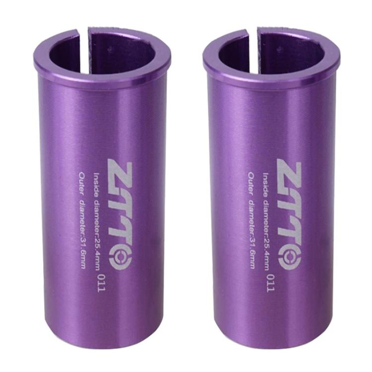 ปลอกหุ้มลดขนาดเสาก้านเบาะจักรยาน ZTTO 2 ชิ้น ขนาด 25.4-27.2mm 001, 25.4-28.6mm 002, 27.2-28.6mm 003, 27.2-30.4mm 004, 27.2-30.8mm 005, 27.2-31.6mm 006, 27.2-33.9mm 007, 31.8-34.9mm 008, 30.9-31.6mm 009, 25.4-30.9mm 010, 25.4-31.6mm 011