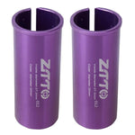ปลอกหุ้มลดขนาดเสาก้านเบาะจักรยาน ZTTO 2 ชิ้น ขนาด 25.4-27.2mm 001, 25.4-28.6mm 002, 27.2-28.6mm 003, 27.2-30.4mm 004, 27.2-30.8mm 005, 27.2-31.6mm 006, 27.2-33.9mm 007, 31.8-34.9mm 008, 30.9-31.6mm 009, 25.4-30.9mm 010, 25.4-31.6mm 011