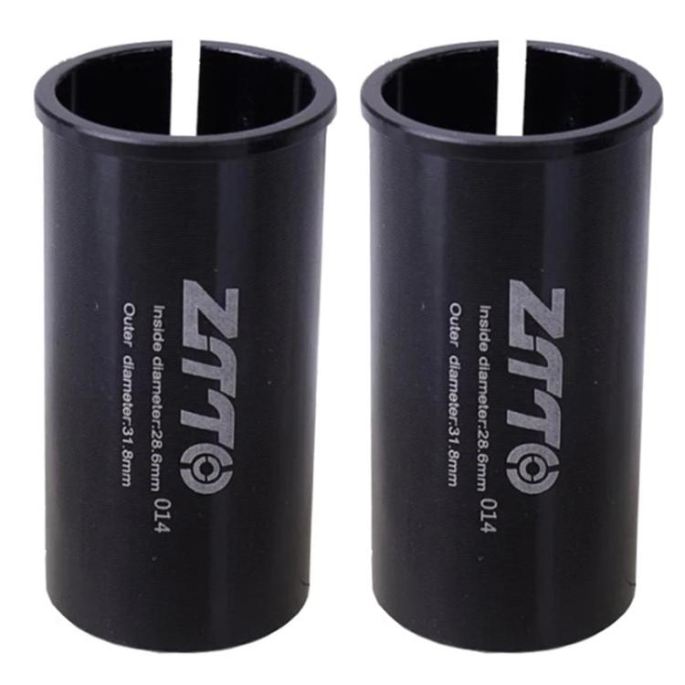 ปลอกหุ้มลดขนาดเสาก้านเบาะจักรยาน ZTTO 2 ชิ้น ขนาด 25.4-27.2mm 001, 25.4-28.6mm 002, 27.2-28.6mm 003, 27.2-30.4mm 004, 27.2-30.8mm 005, 27.2-31.6mm 006, 27.2-33.9mm 007, 31.8-34.9mm 008, 30.9-31.6mm 009, 25.4-30.9mm 010, 25.4-31.6mm 011