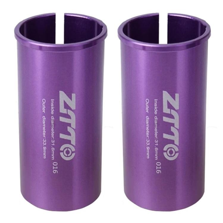 ปลอกหุ้มลดขนาดเสาก้านเบาะจักรยาน ZTTO 2 ชิ้น ขนาด 25.4-27.2mm 001, 25.4-28.6mm 002, 27.2-28.6mm 003, 27.2-30.4mm 004, 27.2-30.8mm 005, 27.2-31.6mm 006, 27.2-33.9mm 007, 31.8-34.9mm 008, 30.9-31.6mm 009, 25.4-30.9mm 010, 25.4-31.6mm 011