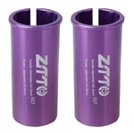 ปลอกหุ้มลดขนาดเสาก้านเบาะจักรยาน ZTTO 2 ชิ้น ขนาด 25.4-27.2mm 001, 25.4-28.6mm 002, 27.2-28.6mm 003, 27.2-30.4mm 004, 27.2-30.8mm 005, 27.2-31.6mm 006, 27.2-33.9mm 007, 31.8-34.9mm 008, 30.9-31.6mm 009, 25.4-30.9mm 010, 25.4-31.6mm 011