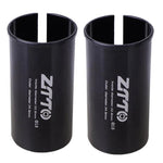 ปลอกหุ้มลดขนาดเสาก้านเบาะจักรยาน ZTTO 2 ชิ้น ขนาด 25.4-27.2mm 001, 25.4-28.6mm 002, 27.2-28.6mm 003, 27.2-30.4mm 004, 27.2-30.8mm 005, 27.2-31.6mm 006, 27.2-33.9mm 007, 31.8-34.9mm 008, 30.9-31.6mm 009, 25.4-30.9mm 010, 25.4-31.6mm 011