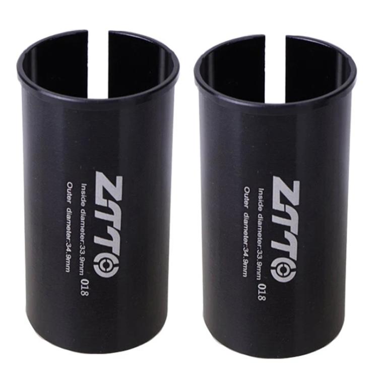 ปลอกหุ้มลดขนาดเสาก้านเบาะจักรยาน ZTTO 2 ชิ้น ขนาด 25.4-27.2mm 001, 25.4-28.6mm 002, 27.2-28.6mm 003, 27.2-30.4mm 004, 27.2-30.8mm 005, 27.2-31.6mm 006, 27.2-33.9mm 007, 31.8-34.9mm 008, 30.9-31.6mm 009, 25.4-30.9mm 010, 25.4-31.6mm 011
