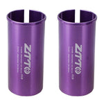 ปลอกหุ้มลดขนาดเสาก้านเบาะจักรยาน ZTTO 2 ชิ้น ขนาด 25.4-27.2mm 001, 25.4-28.6mm 002, 27.2-28.6mm 003, 27.2-30.4mm 004, 27.2-30.8mm 005, 27.2-31.6mm 006, 27.2-33.9mm 007, 31.8-34.9mm 008, 30.9-31.6mm 009, 25.4-30.9mm 010, 25.4-31.6mm 011