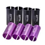 ปลอกหุ้มลดขนาดเสาก้านเบาะจักรยาน ZTTO 2 ชิ้น ขนาด 25.4-27.2mm 001, 25.4-28.6mm 002, 27.2-28.6mm 003, 27.2-30.4mm 004, 27.2-30.8mm 005, 27.2-31.6mm 006, 27.2-33.9mm 007, 31.8-34.9mm 008, 30.9-31.6mm 009, 25.4-30.9mm 010, 25.4-31.6mm 011