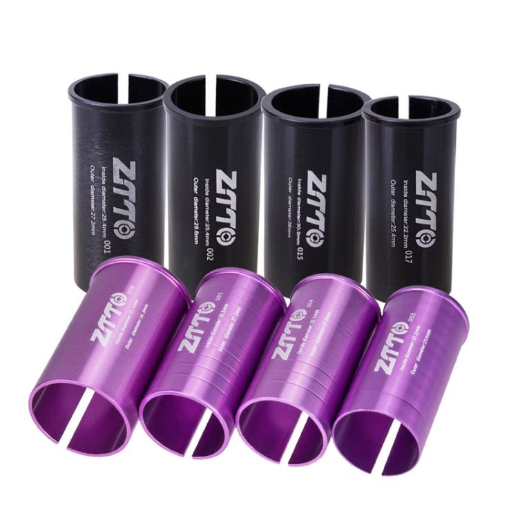 ปลอกหุ้มลดขนาดเสาก้านเบาะจักรยาน ZTTO 2 ชิ้น ขนาด 25.4-27.2mm 001, 25.4-28.6mm 002, 27.2-28.6mm 003, 27.2-30.4mm 004, 27.2-30.8mm 005, 27.2-31.6mm 006, 27.2-33.9mm 007, 31.8-34.9mm 008, 30.9-31.6mm 009, 25.4-30.9mm 010, 25.4-31.6mm 011