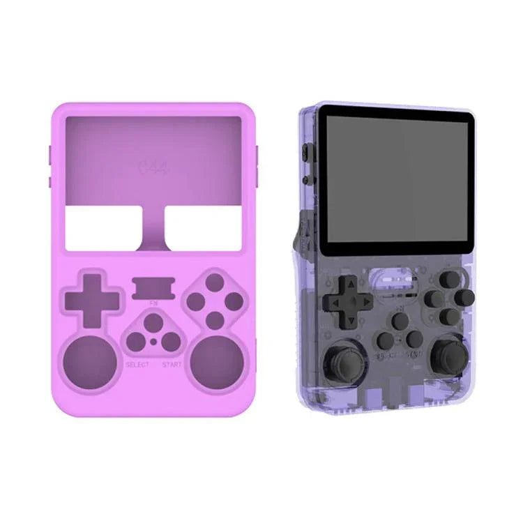 ปลอกซิลิโคนป้องกันฝุ่นสำหรับเครื่องเล่นเกมพกพา ANBERNIC R36S
