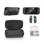 DOBE TNS-5112 สำหรับ Switch 2 ชุดเก็บของโฮสต์ 10 ใน 1 พร้อมเคสคริสตัล ฟิล์มกระจกนิรภัย และชุดป้องกันปุ่มสติ๊กเกอร์