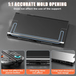 For Nintendo Switch 2 Crystal Shell Case Split Gamepad Transparent Protective Cover