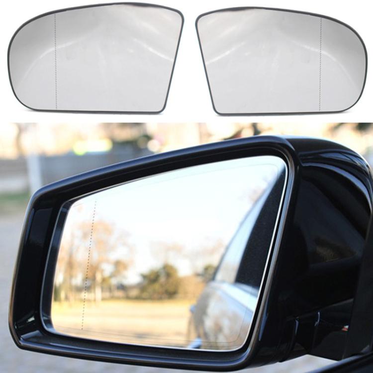 For Mercedes-Benz W203 / W211 2000-2006 Car Rearview Reversing Mirror Replacement Lens Accessories W2038100121 2038101021, White Mirror Left, White Mirror Right