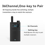 ไมโครโฟนอธิบายงานประชุมสำนักงานไร้สาย 2.4G แบบทางเดียว หลายผู้รับ, เครื่องส่ง YWI22, เครื่องรับ YWI22