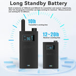 ไมโครโฟนอธิบายงานประชุมสำนักงานไร้สาย 2.4G แบบทางเดียว หลายผู้รับ, เครื่องส่ง YWI22, เครื่องรับ YWI22