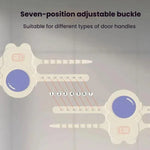 Baby Room Cushion Mute Door Closer Anti Collision Door Lock Mute Cover Protective Cushion Lock Cover