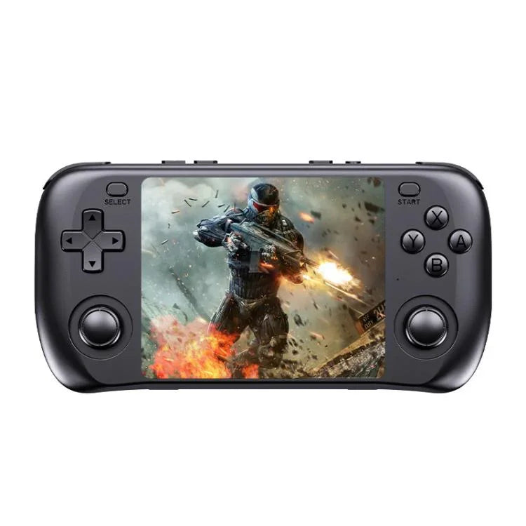 เครื่องเล่นเกม PSP เรโทรหน้าจอ IPS HD 3.5 นิ้ว ระบบ Linux GBA แบบพกพา, 64G, 128G