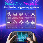 เครื่องเล่นเกม PSP เรโทรหน้าจอ IPS HD 3.5 นิ้ว ระบบ Linux GBA แบบพกพา, 64G, 128G
