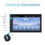 เครื่องเล่น MP5 รถยนต์ 7 นิ้ว มีสาย รองรับ Carplay Bluetooth หน้าจอใหญ่ ควบคุมกลางรถยนต์ รุ่นมาตรฐาน, มาตรฐาน+กล้อง 12 ดวง