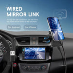 เครื่องเล่น MP5 รถยนต์ 7 นิ้ว มีสาย รองรับ Carplay Bluetooth หน้าจอใหญ่ ควบคุมกลางรถยนต์ รุ่นมาตรฐาน, มาตรฐาน+กล้อง 12 ดวง
