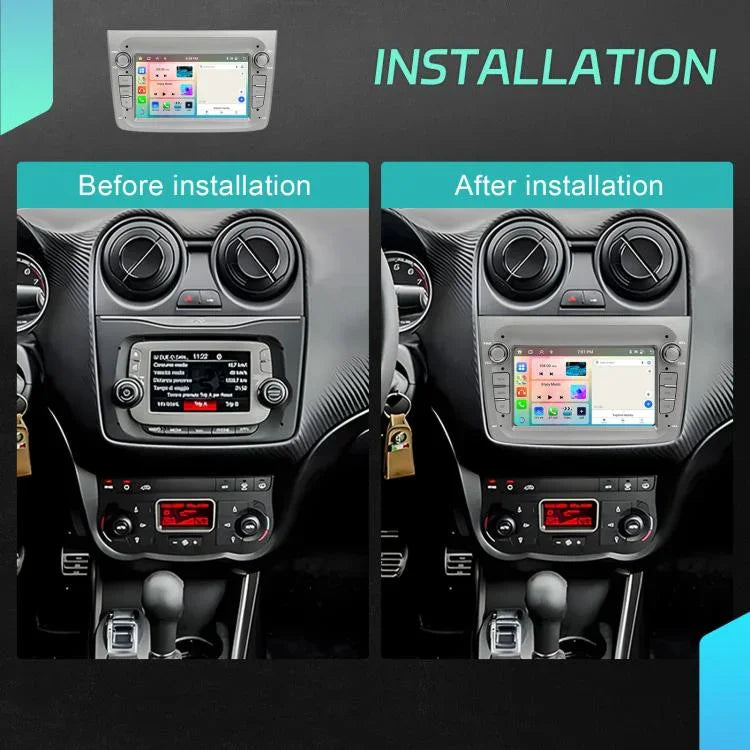 เครื่องเล่นรถยนต์แอนดรอยด์หน้าจอแนวนอน 7 นิ้ว สำหรับ Alfa Romeo MITO 2008-2016, รุ่น 4+64G, 2+64G