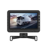 เครื่องแสดงภาพถอยหลังดิจิตอลไร้สาย HD 4.3 นิ้ว 1 ต่อ 1 ควบคุมกลางรถยนต์ พร้อมที่ยึดป้ายทะเบียนยาวสำหรับอเมริกาเหนือ และที่ยึดป้ายทะเบียนสั้นสำหรับยุโรป