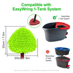 3pcs /Pack Mop Pads For O-Cedar EasyWring 1-Tank System Replacement Parts