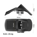สำหรับสกูตเตอร์ไฟฟ้า Kukirin G2 Pro DB, กันโคลนหลังพร้อมขาตั้งป้ายทะเบียน, กันโคลนหน้า