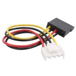 สายจ่ายไฟ DVR 4 พิน เป็น SATA 15 พิน สำหรับฮาร์ดดิสก์, 4 พิน เป็น SATA 15 พิน