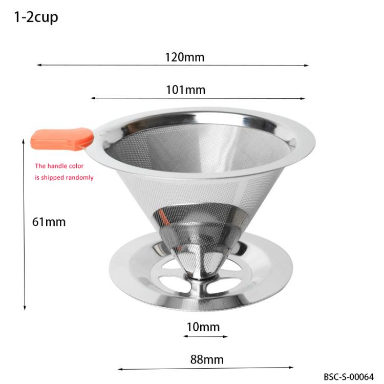 ไส้กรองกาแฟสแตนเลส V60 พร้อมฐาน สำหรับชงกาแฟแบบเทน้ำ ขนาด 1-2 ถ้วย ลายตาข่าย 300, 1-3 ถ้วย ลายตาข่าย 300, 1-4 ถ้วย ลายตาข่าย 300, 1-4 ถ้วย ลายตาข่าย 600, 1-6 ถ้วย ลายตาข่าย 600, 1-8 ถ้วย ลายตาข่าย 300