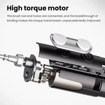 Rechargeable Electric Toothbrush for Adults 4200 RPM Rotating Brush IPX8 Waterproof Inductive Charging, Sterilized White, Sterilized Black, Regular White, Regular Black