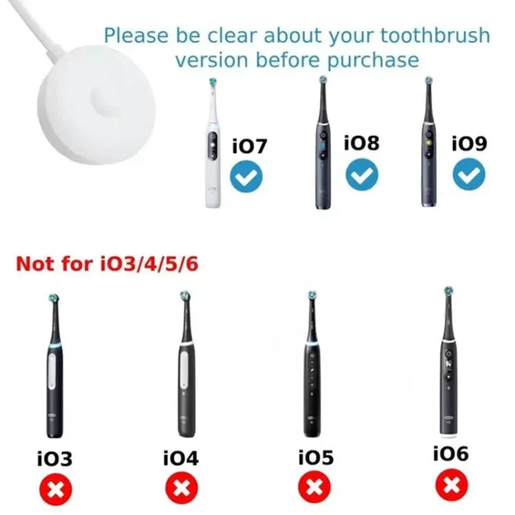 ที่ชาร์จ USB สำหรับแปรงสีฟัน 3768 Oral B IO Series 9/8/7 IO7 IO8 IO9, USB