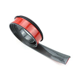 Self-Adhesive Car Wheel Arch Trim Protective Strip Anti-Scratch Guard for Vehicle Door Edge Length 1.5m, 4.5cm Wide Black, 4.5cm Wide Carbon Fiber, 3.5cm Wide Black, 3.5cm Wide Carbon Fiber