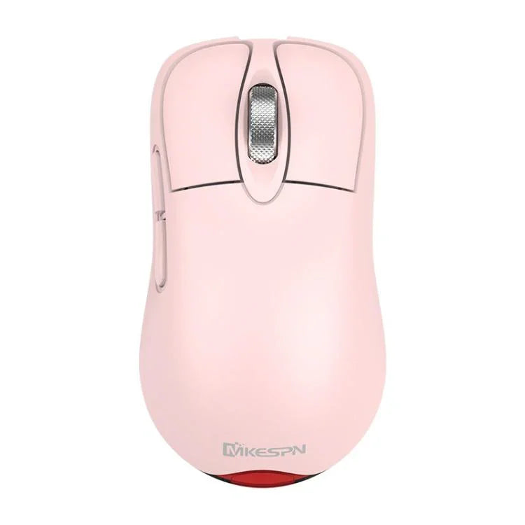 เมาส์เกมมิ่งไร้สายโหมดสาม 24000 DPI, 6 โหมดไฟ RGB, ชาร์จไฟได้, ตั้งมาโครได้, สีดำ, สีขาว, สีชมพู, ชาร์จไร้สายสีดำ, ชาร์จไร้สายสีขาว, ชาร์จไร้สายสีชมพู