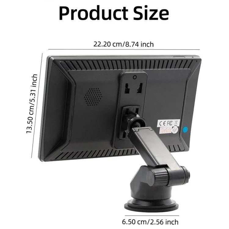 เครื่องเล่น MP5 สเตอริโอหน้าจอ HD สำหรับรถยนต์ทั่วไป พร้อมจอภาพถอยหลังและกล้องมองหลัง
