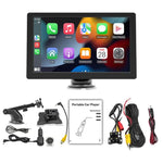 เครื่องเล่น MP5 สเตอริโอหน้าจอ HD สำหรับรถยนต์ทั่วไป พร้อมจอภาพถอยหลังและกล้องมองหลัง