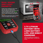 เครื่องวัดสนามแม่เหล็กไฟฟ้า EMF แบบชาร์จไฟได้ HABOTEST HT628B, HT628B