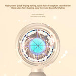 ไดร์เป่าผมความเร็วสูง 800-1200W พร้อมแสงสีฟ้าดูแลผม พับเก็บได้ พกพาสะดวกสำหรับเดินทาง ปลั๊ก US ปลั๊ก EU ปลั๊ก UK